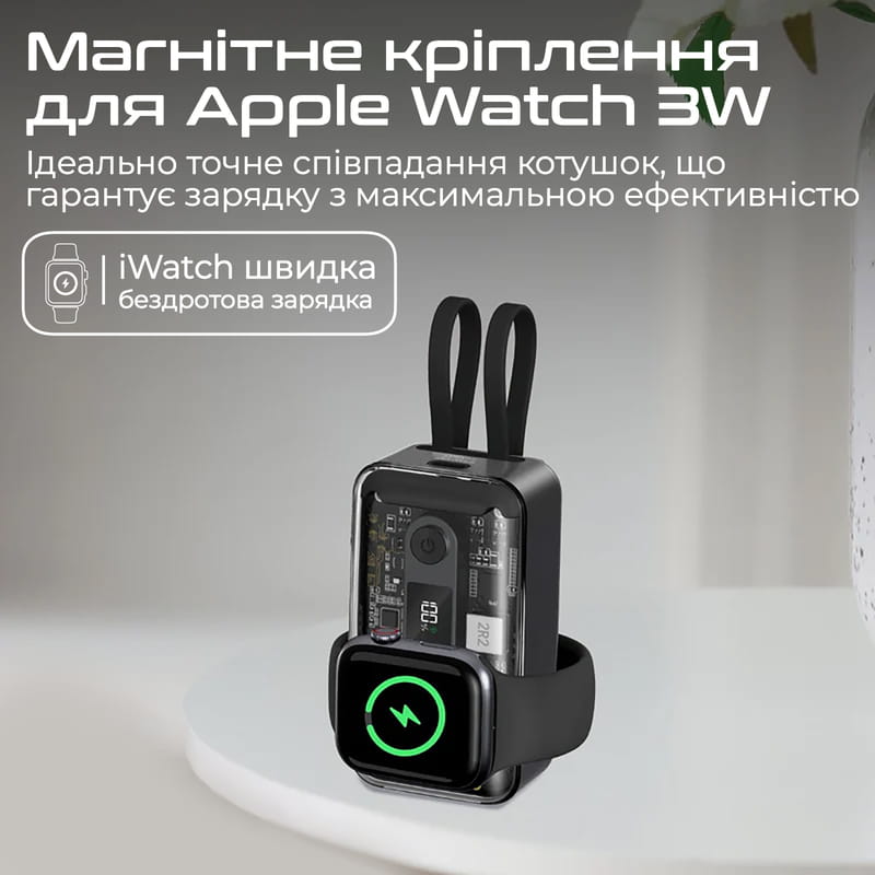 Універсальна мобільна батарея Promate Mavrix 10000mAh 35W Black (mavrix.black)