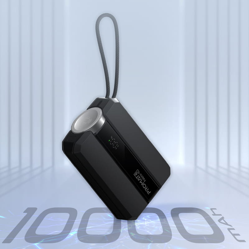 Универсальная мобильная батарея Promate Neo-10 10000mAh 30W Black (neo-10.black)