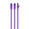 Фото - Патч-корд S/FTP Cablexpert (PP6A-LSZHCU-V-10M) cat.6a, литий, 50u "штекер із засувкою, 10м, фіолетовий | click.ua