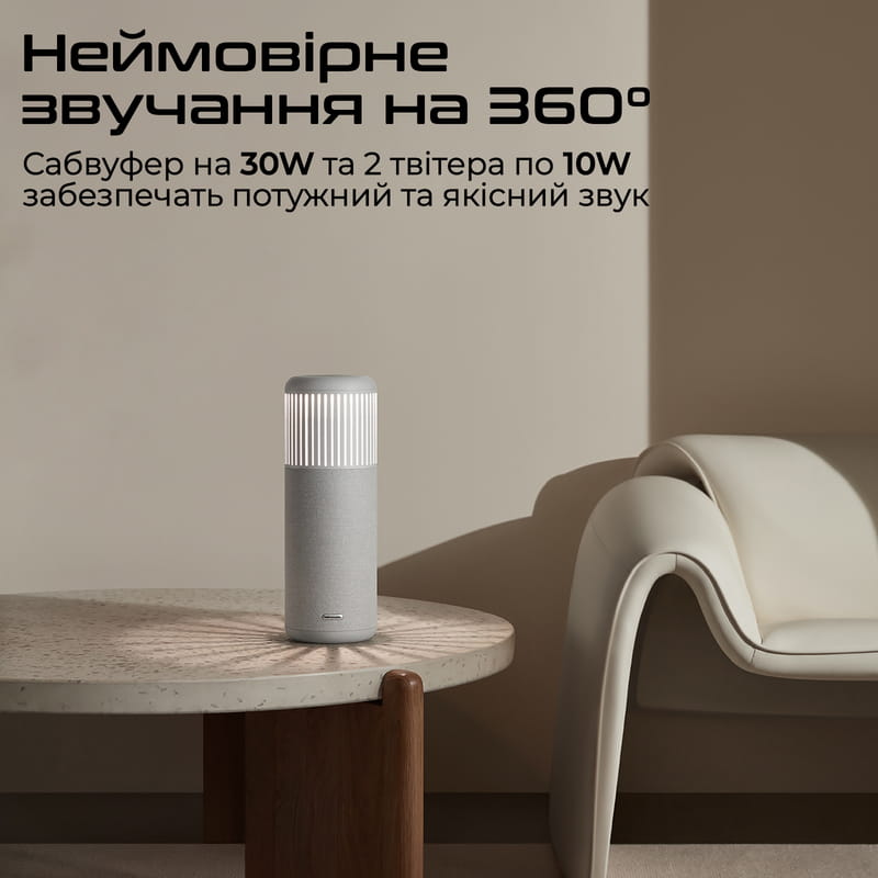 Акустична система HiFuture Wedge 50W Brown