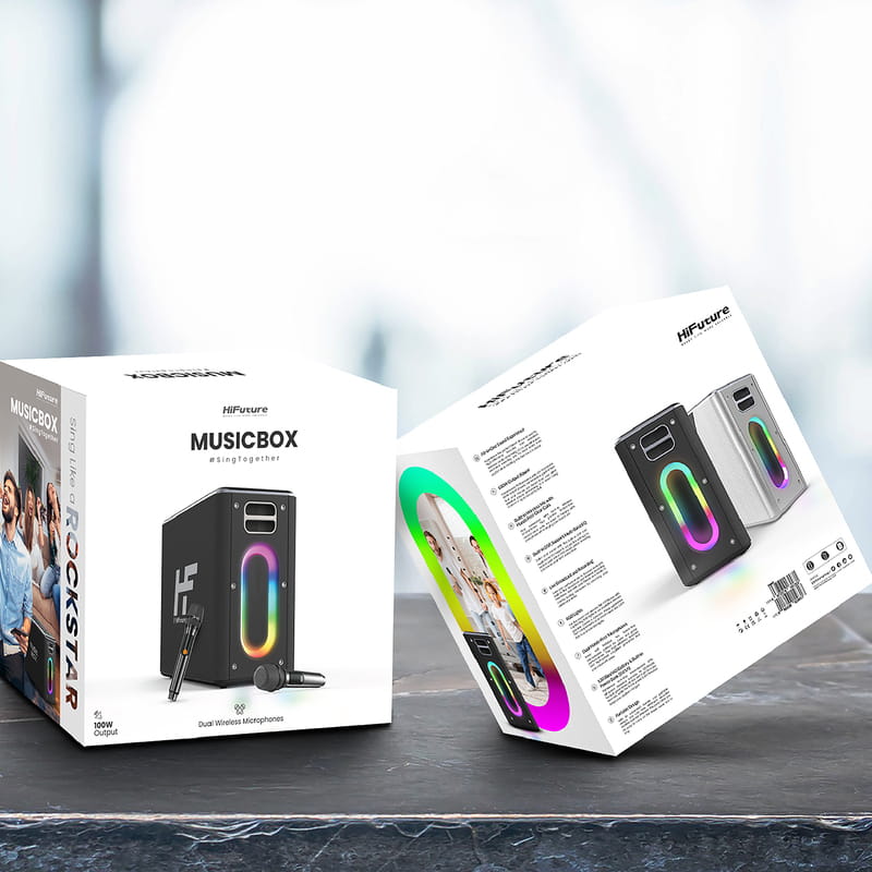 Акустическая система HiFuture MusicBox 100W Black