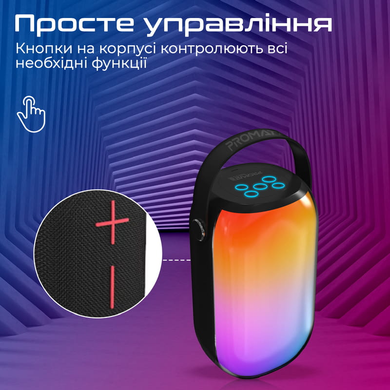 Акустическая система Promate Spectro-20 20W Black (spectro-20)