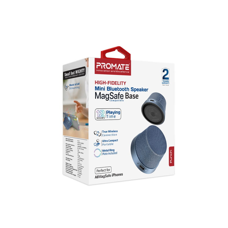 Акустична система Promate Punch 3W Navy