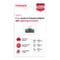 Фото - Адаптер Promate Lightning - 2хLightning (M/F) iHinge Black | click.ua