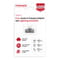 Фото - Адаптер Promate Lightning - 2хLightning (M/F) iHinge Grey | click.ua