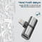 Фото - Адаптер Promate Lightning - 2хLightning (M/F) iHinge Grey | click.ua