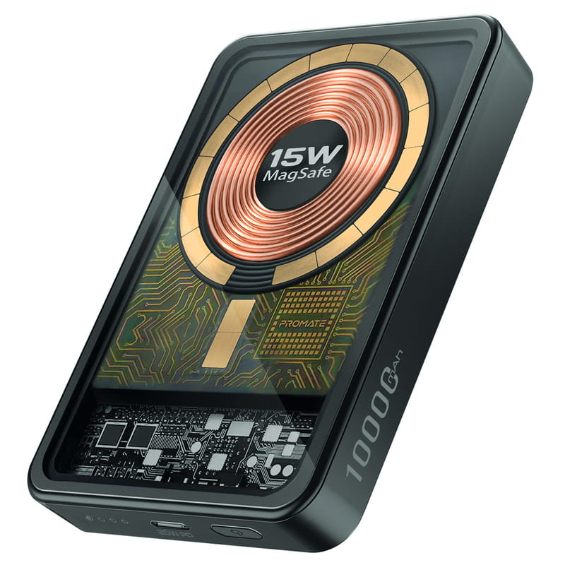 Універсальна мобільна батарея Promate LucidPack-10 10000mAh 20W Black