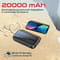 Фото - Универсальная мобильная батарея Promate SolarTank-20PDQi 20000mAh 20W Black | click.ua