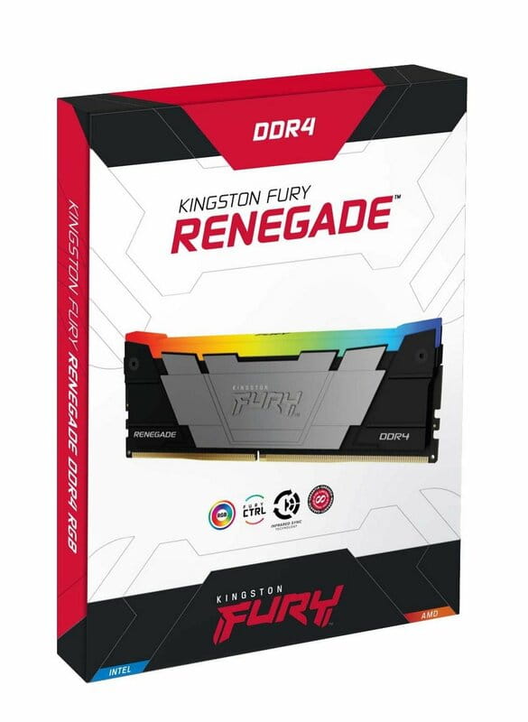 Модуль памяти DDR4 2х32GB/3600 Kingston Fury Renegade RGB (KF436C18RB2AK2/64)