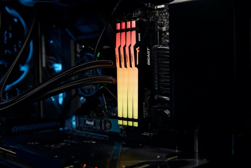 Модуль памяти DDR5 2x16GB/5600 Kingston Fury Beast Black (KF556C40BBAK2-32)