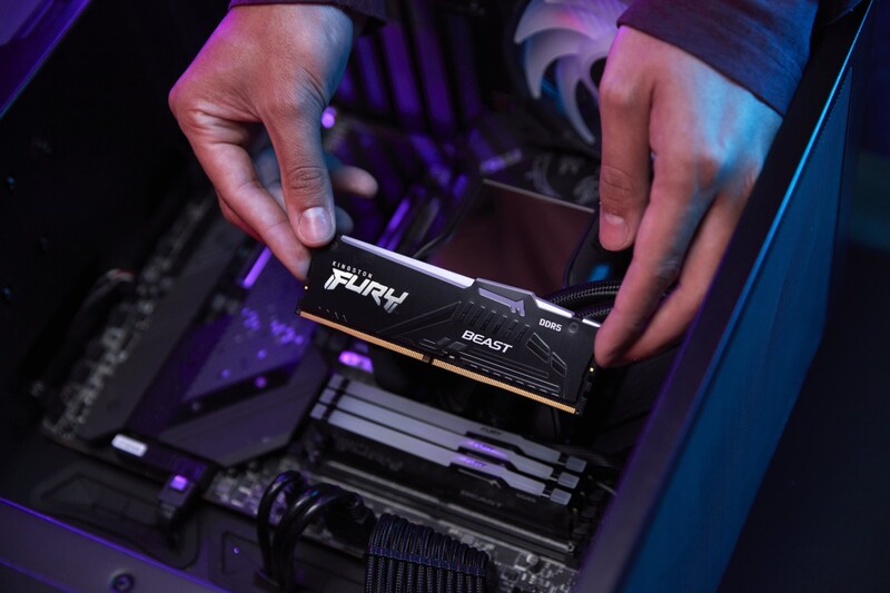 Модуль памяти DDR5 2x16GB/5600 Kingston Fury Beast RGB Black (KF556C40BBAK2-32)