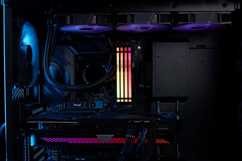 Модуль памяти DDR5 2x16GB/5600 Kingston Fury Beast RGB Black (KF556C40BBAK2-32)