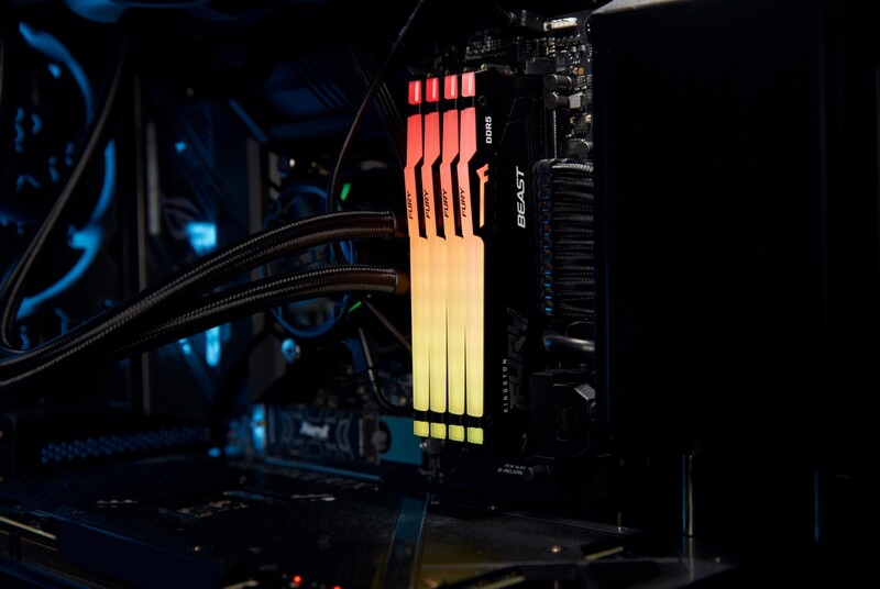 Модуль памяти DDR5 2x16GB/5600 Kingston Fury Beast RGB Black (KF556C40BBAK2-32)