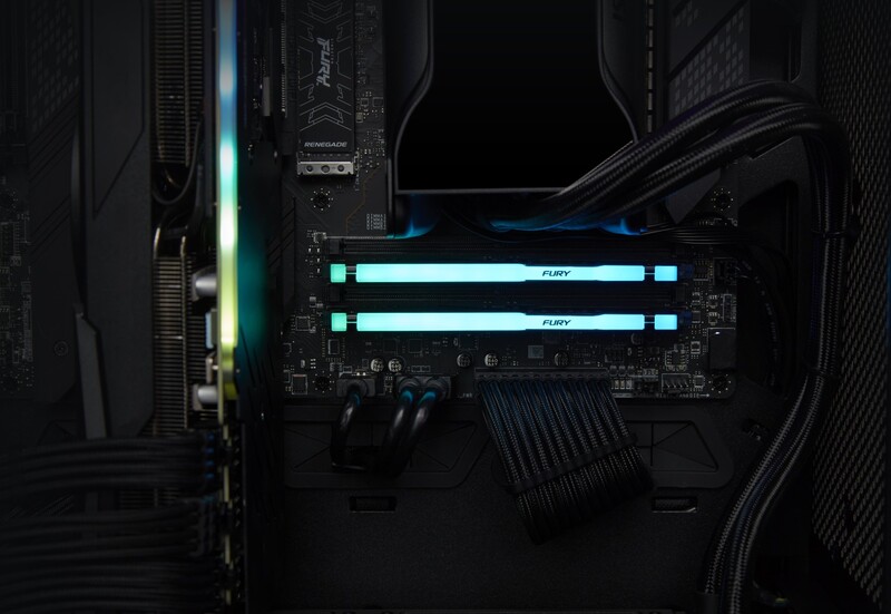 Модуль памяти DDR5 2x16GB/5600 Kingston Fury Beast RGB Black (KF556C40BBAK2-32)