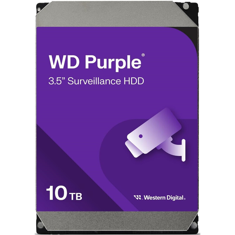 Накопичувач HDD SATA 10.0TB WD Purple Pro 7200rpm 512MB (WD102PURP)