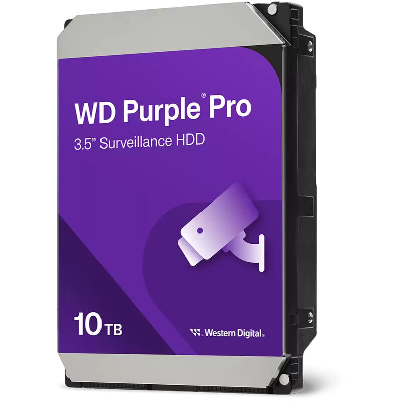 Накопичувач HDD SATA 10.0TB WD Purple Pro 7200rpm 512MB (WD102PURP)