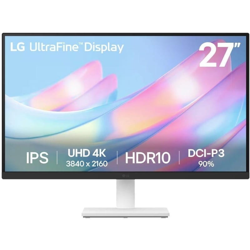 Монітор LG 27" 27US500-W IPS White/Black