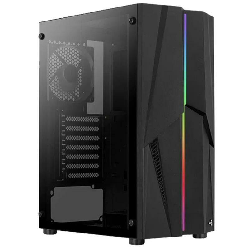 Корпус AeroCool Mecha (Mecha-G-BK-v1) Black без БЖ