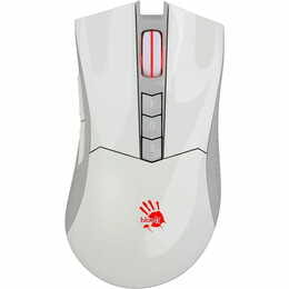 Миша Bloody R90 Plus Greyish White