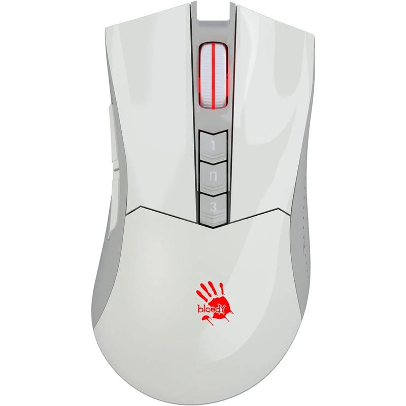 Миша Bloody R90 Plus Greyish White
