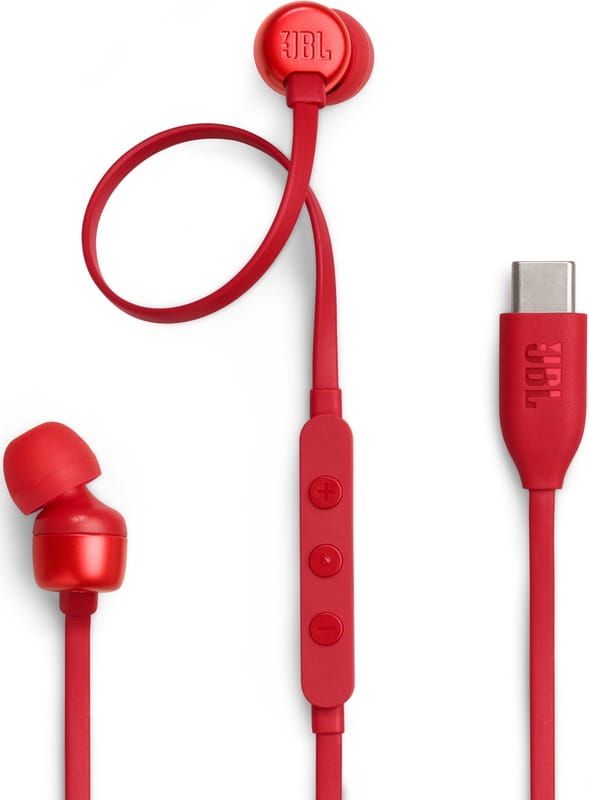 Гарнитура JBL Tune 310C Red (JBLT310CRED)