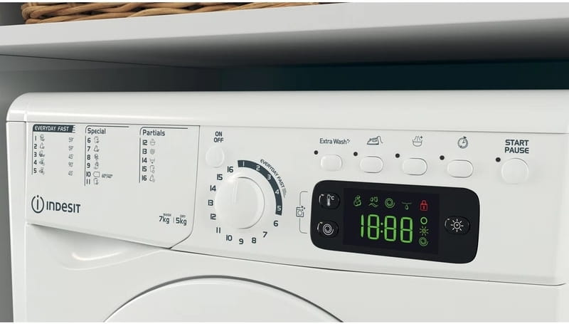 Стиральная машина с сушкой Indesit EWDE 71280 W EU