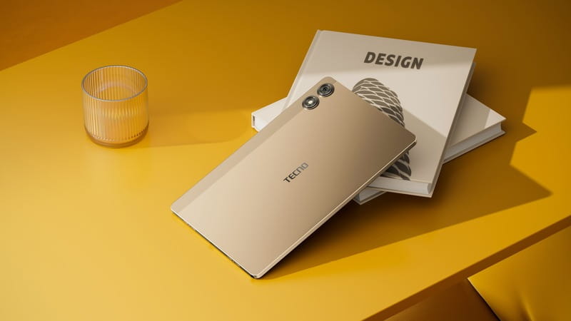 Планшет Tecno Megapad 10 (T1001) 4/128GB 4G Champagne Gold (4894947045530)