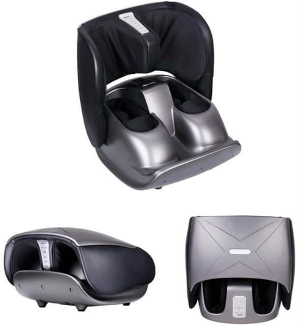 Масажер NAIPO Foot and Calf 2 in 1 Massager для ніг з підігрівом, вібрацією та функцією масажу Шиацу (MGF-3600)