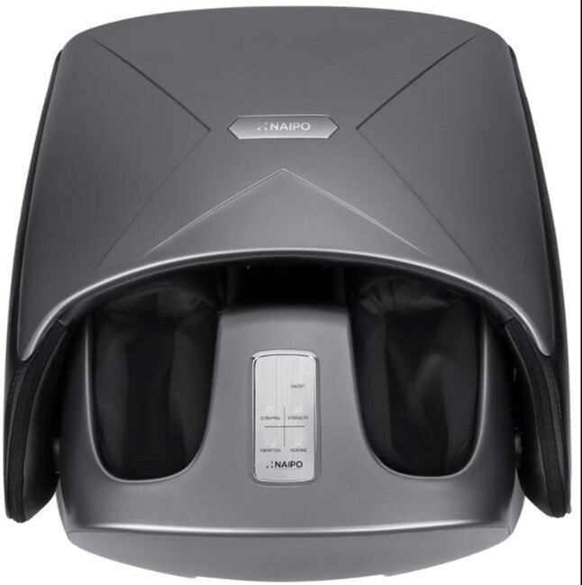 Масажер Naipo Foot and Calf 2 in 1 Massager для ног с подогревом, вибрацией и функцией массажа Шиацу (MGF-3600)
