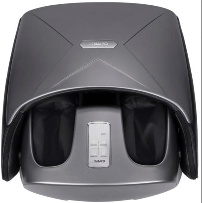 Масажер Naipo Foot and Calf 2 in 1 Massager для ніг з підігрівом, вібрацією та функцією масажу Шіацу (MGF-3600)