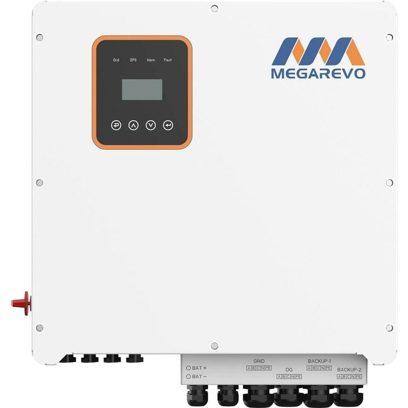 Инвертор гибридный 12kW Megarevo R12KH3, трехфазный