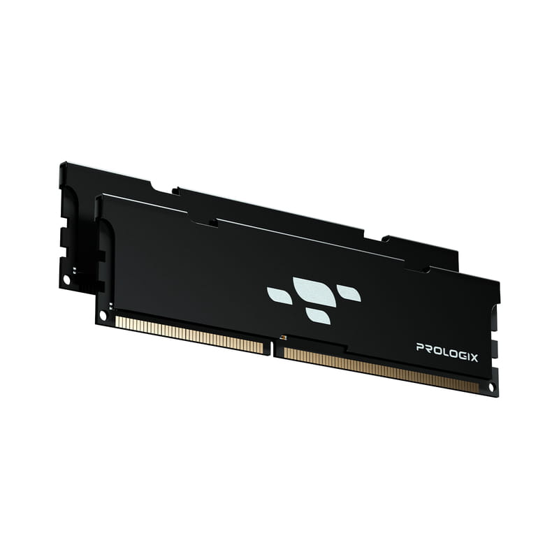 Модуль памяти DDR4 2x8GB/3200 Prologix Black (PRO16GB3200B4K)