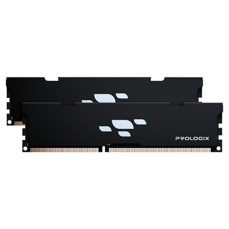 Модуль пам`ятi DDR4 2x16GB/3200 Prologix Black (PRO32GB3200B4K)