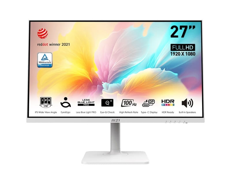 Монитор MSI 27" Modern MD2712PW IPS White 100Hz