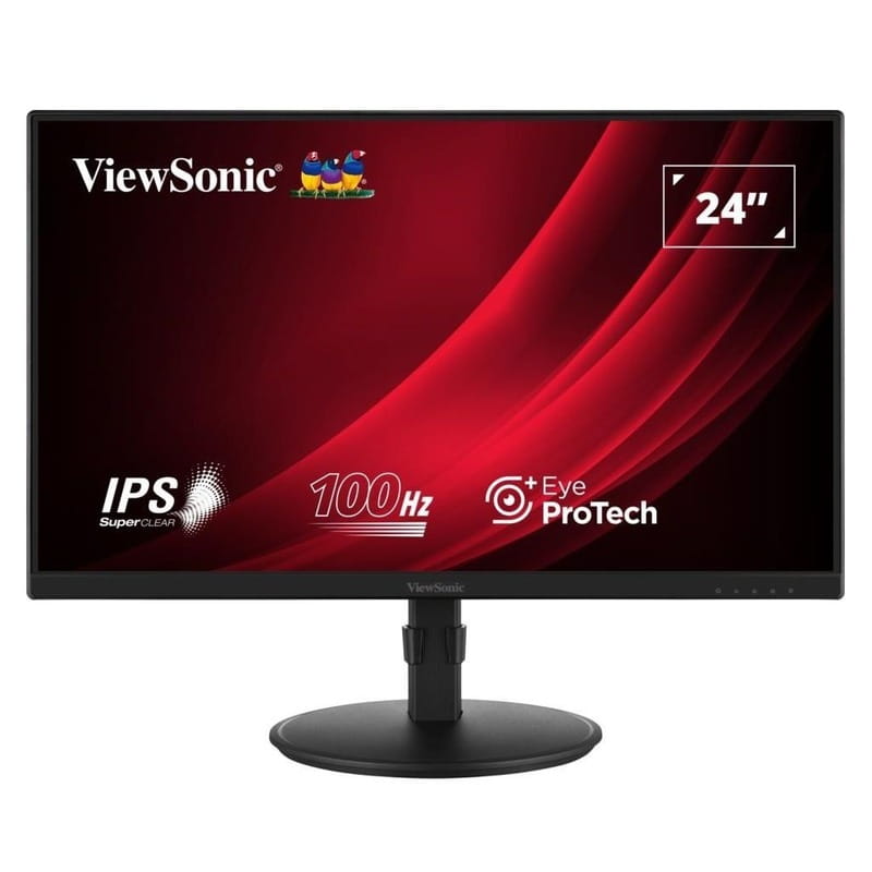 Монитор ViewSonic 24" VA2408-HDJ IPS Black 100Hz