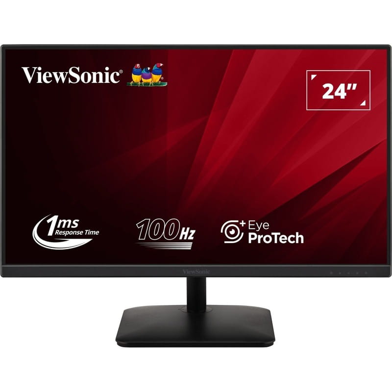 Монитор ViewSonic 24" VA2408-MHDB IPS Black 100Hz