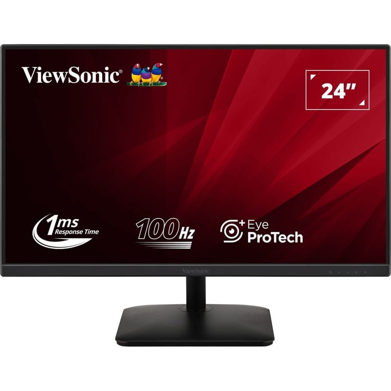 Монітор ViewSonic 24" VA2408-MHDB IPS Black 100Hz