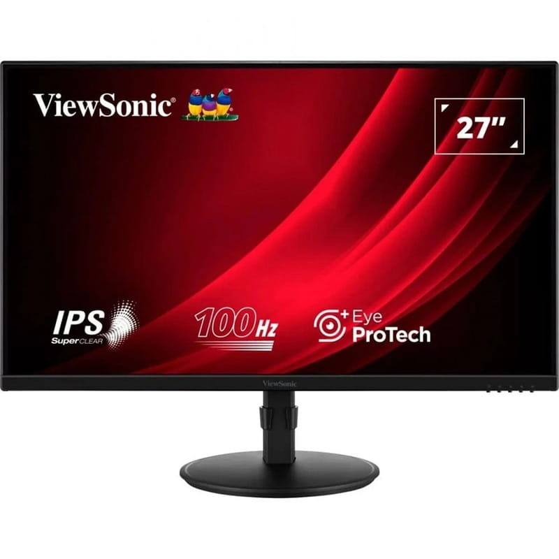 Монитор ViewSonic 27" VA2708-HDJ IPS Black 100Hz