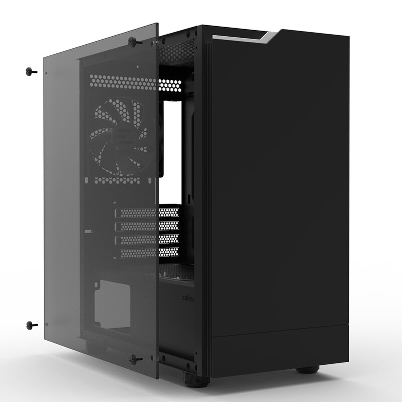 Корпус Zalman T4 Plus Black без БЖ