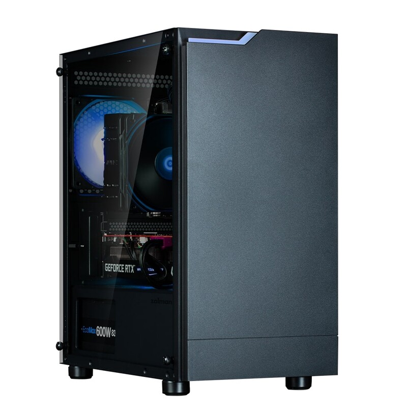Корпус Zalman T4 Plus Black без БЖ