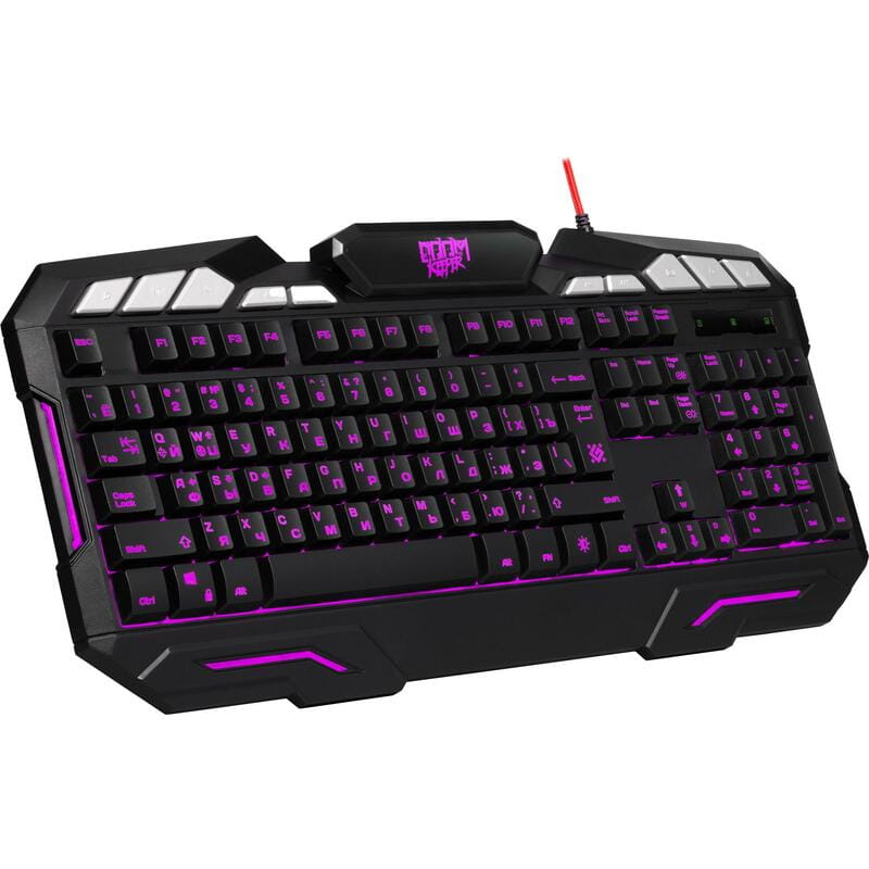 Клавіатура Defender Doom Keeper GK-100DL RU USB Black (45100)
