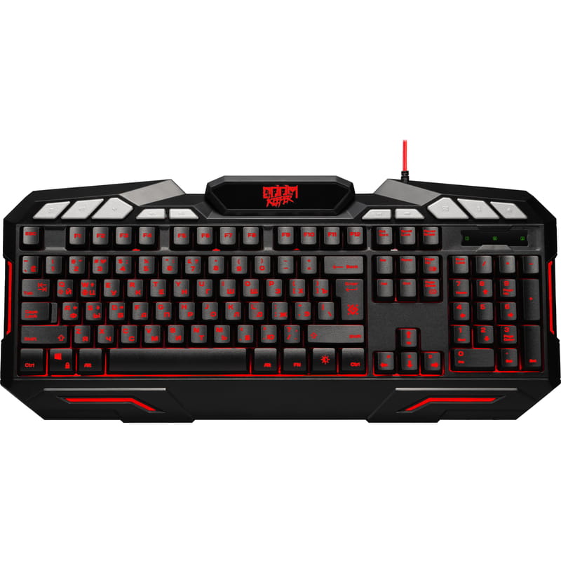 Клавіатура Defender Doom Keeper GK-100DL RU USB Black (45100)