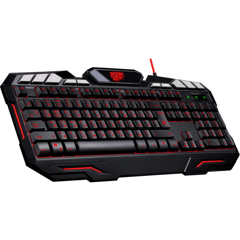 Клавіатура Defender Doom Keeper GK-100DL RU USB Black (45100)
