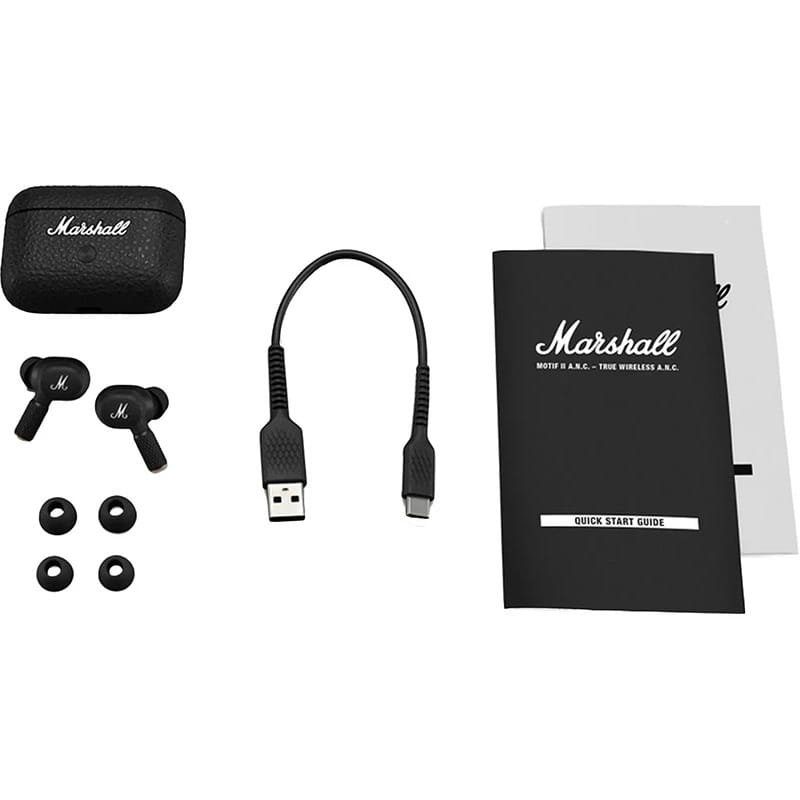 Bluetooth-гарнитура Marshall Headphones Motif II ANC Black (1006450)