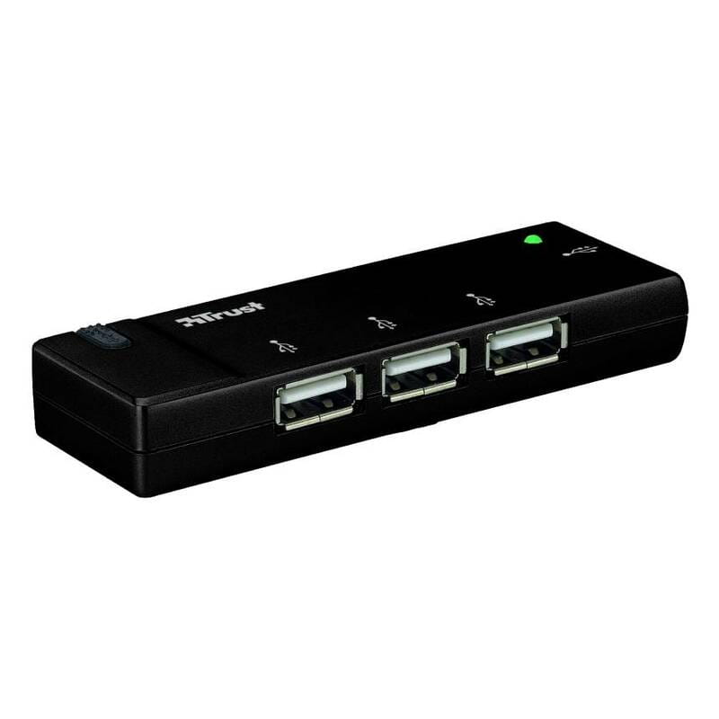 USB-хаб Trust Mini Hub HU-4445p 4 ports (15005)