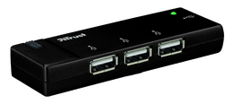 Концентратор Trust 4 Port USB2 Mini Hub HU-4445p (15005)