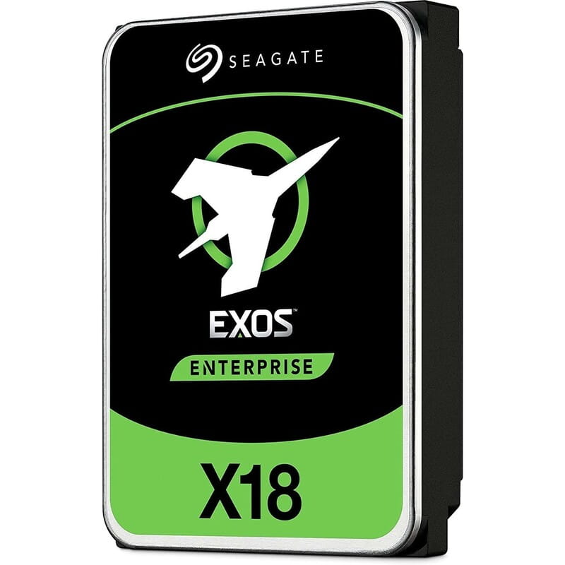 Накопитель HDD 3.5" SATA 12TB Seagate Exos X18 7200rpm 256MB (ST12000NM000J)