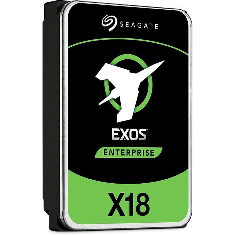 Накопичувач HDD 3.5" SATA 12TB Seagate Exos X18 7200rpm 256MB (ST12000NM000J)