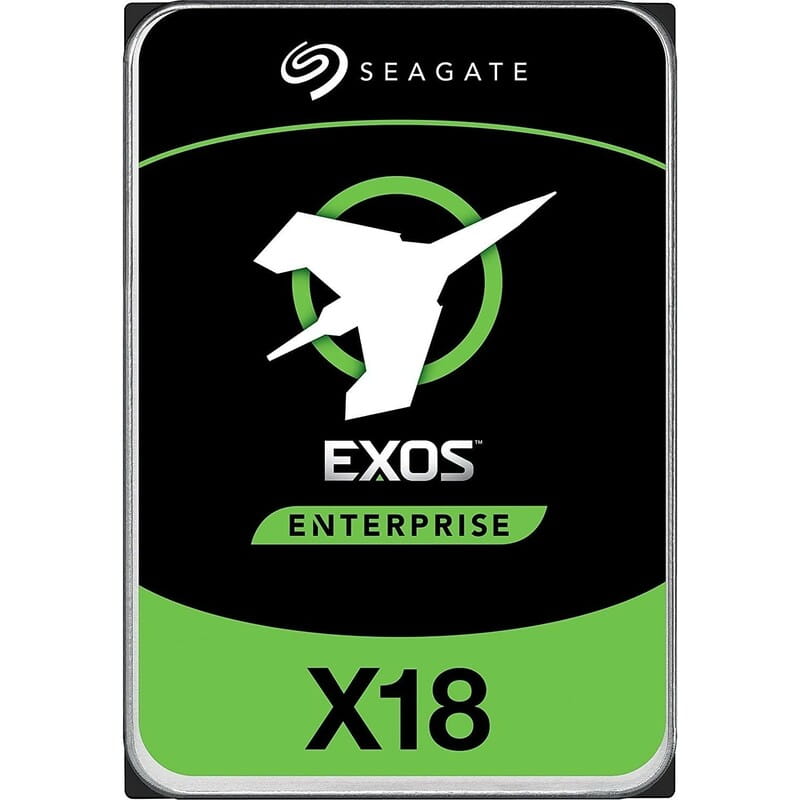 Накопичувач HDD 3.5" SATA 12TB Seagate Exos X18 7200rpm 256MB (ST12000NM000J)