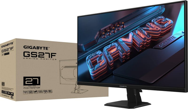 Монiтор Gigabyte 27" GS27F-EK IPS Black 170Hz